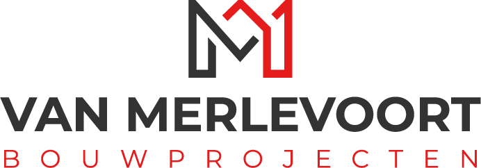 Van Merlevoort Logo grijsrood